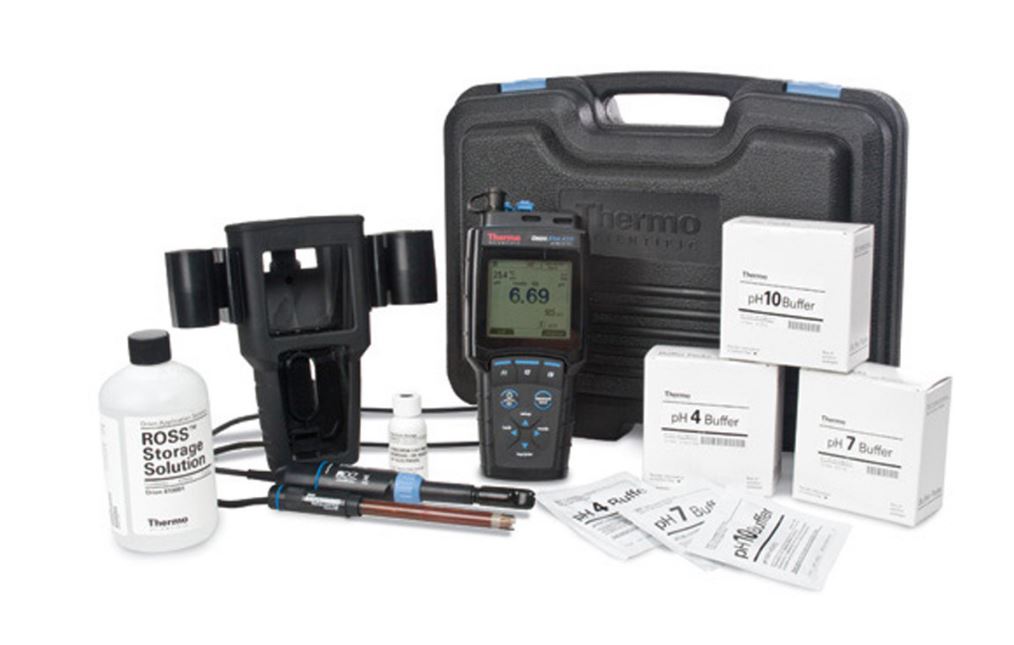 Kit de Medidor Portátil de pH / ISE / Conductividad / RDO / DO Orion Star A329 / Thermo Scientific STARA3295