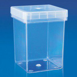 Caja de cultivo vegetal con tapa x 100 und Magenta GA-7 Bio-World 30930007-2