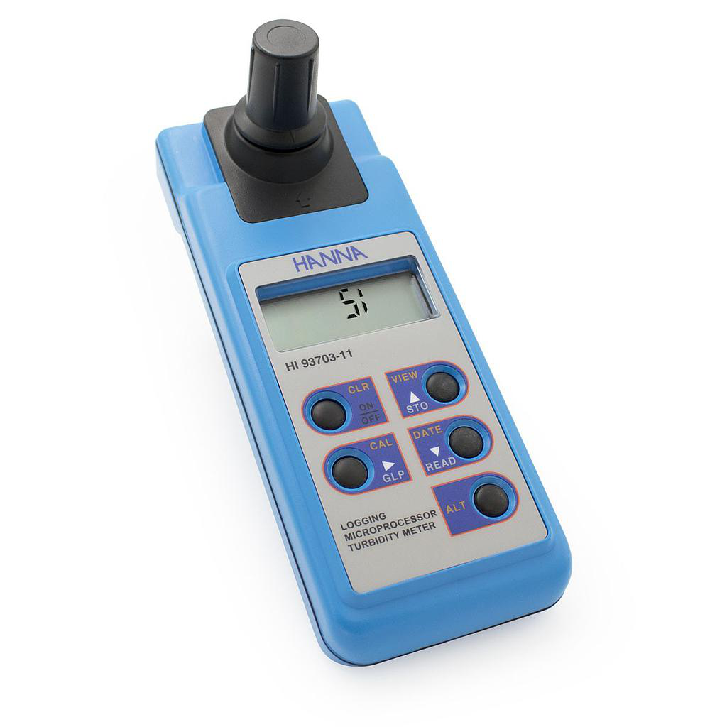 Medidor de turbidez ISO portátil con RS232Hanna Instruments HI93703-11