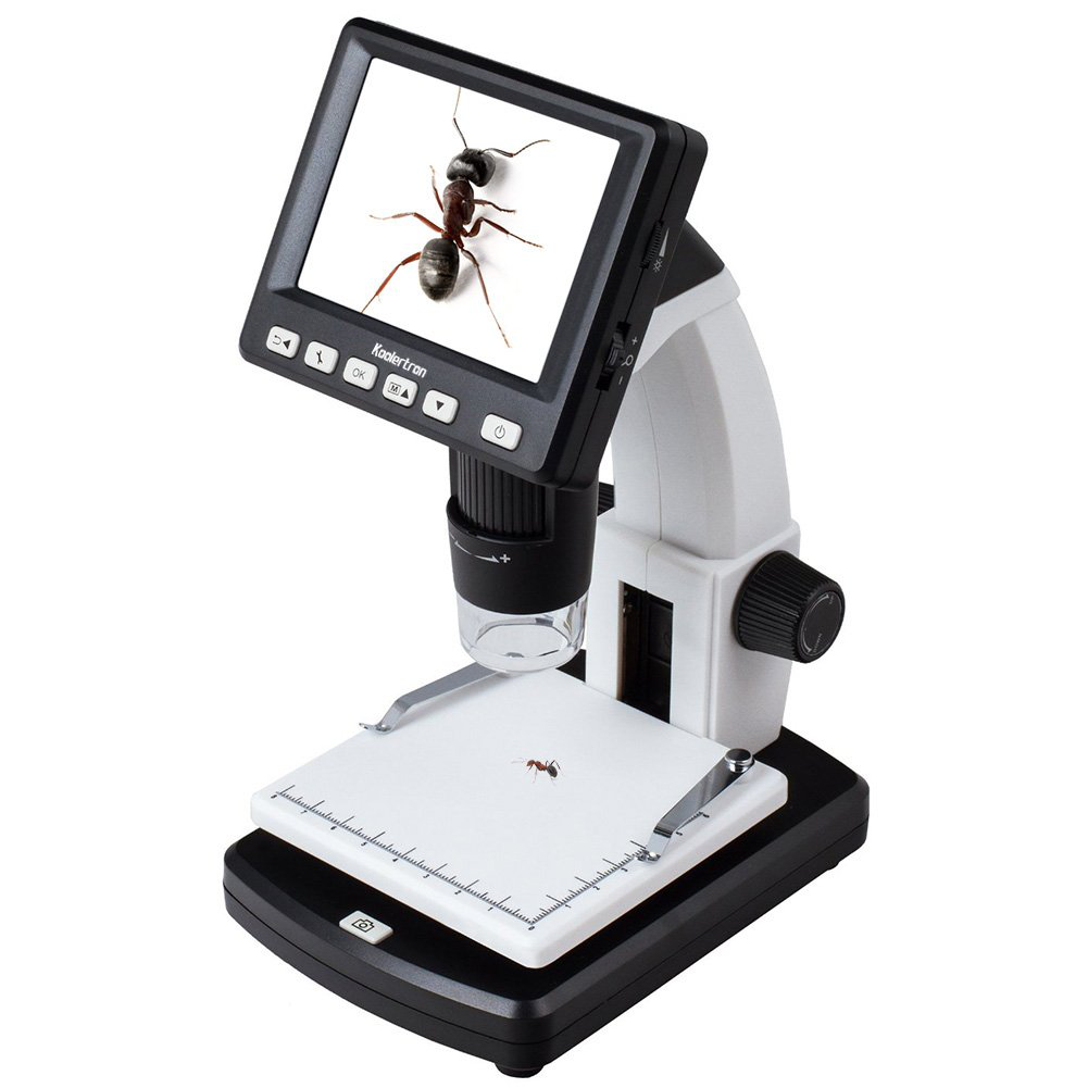MICROSCOPIO CON PANTALLA LCD DE 3.5" CON CAMARA DE 5 Mpix marca Koolertron modelo DTX 500 LCD