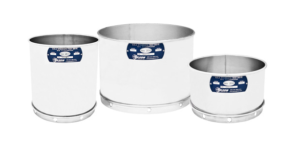 Tamiz de 8" (203mm), todo inoxidable, 8" (203mm) de profundidad, # 140 (106 µm) / Gilson / WT-88S # 140