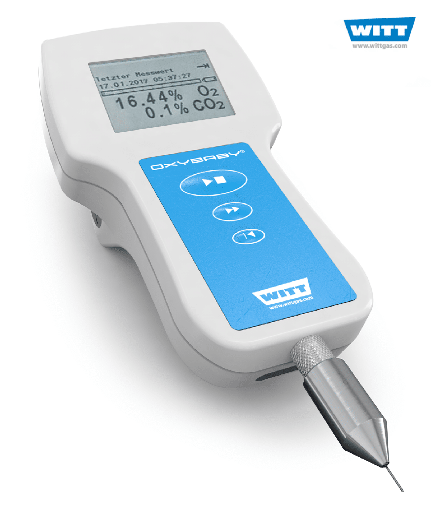 Analizador de gases O2/CO2 OXYBABY® 6.0