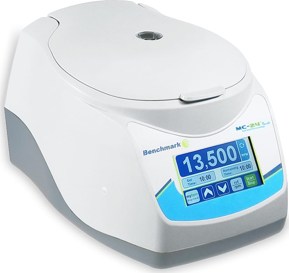 Microcentrífuga táctil de alta velocidad con rotor COMBI, 230 V