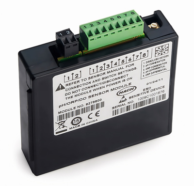 Módulo de entrada de sensor analógico secundario de pH/OD Hach para controladores sc200, 9012900