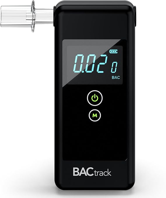 Alcoholímetro portátil profesional, prueba de alcohol BACtrack