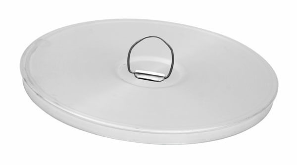 Tapa de tamiz de acero inoxidable de 3 pulgadas con anillo