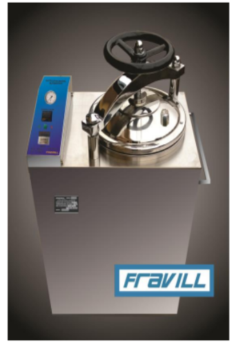 Autoclave vertical digital automatica de 75 litros FRAVILL ABM075