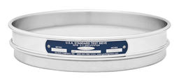 Tamiz de Suelo de 8" Acero Inoxidable, Norma ASTM E11 Nº 12 (1.7 mm) Marca Gilson Modelo V8SH # 12