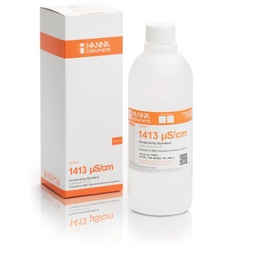 Estándar de conductividad de 1413 μS / cm de 500 ml Hanna HI7031L