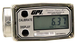 FLUJOMETRO DIGITAL – ALUMINIO (1"NPT HEMBRA) MARCA GPI- A109GMA100NA1