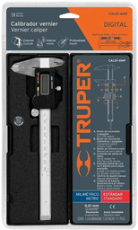 CALIBRADOR VERNIER DIGITAL DE ACERO (CALIPER) 0-6" – IMPORTADO / CALDI6MP