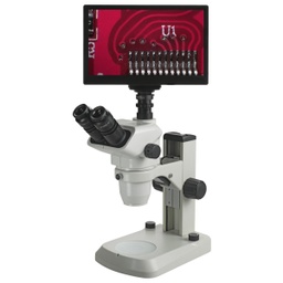Paquete de microscopio digital LCD estéreo