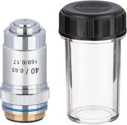 Objetivo del microscopio acromático A40X 40X (primavera)