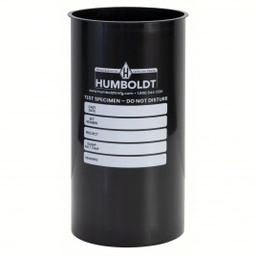 Molde cilíndrico de plástico, 30,5 cm de altura total, 15,2 cm de diámetro total, paquete de 36 Humboldt  H-3041B
