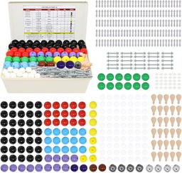 Kit de modelo molecular, 419 piezas de química molecular