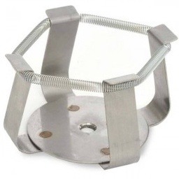 Pinza OHAUS 30400088 para matraz de 250 ml, acero inoxidable